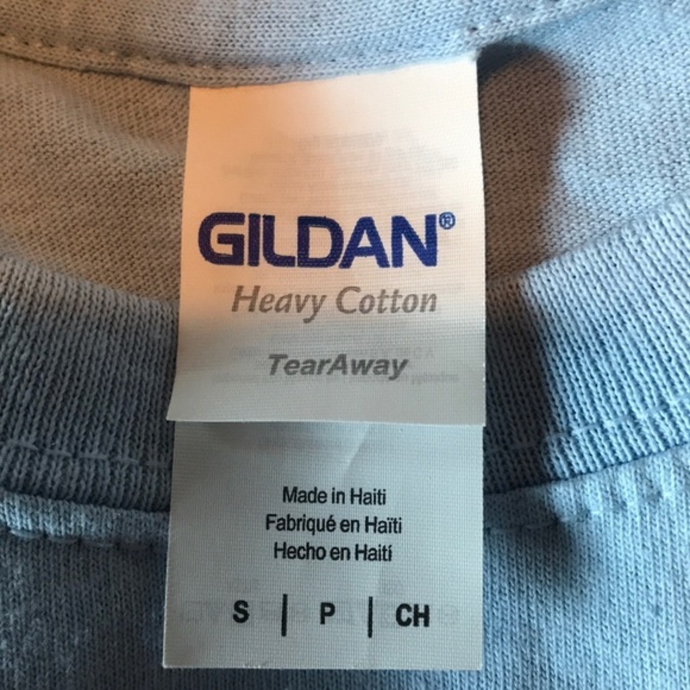 Gildan MIND/MATTER t-shirt, light blue, size small - Picture 6 of 8